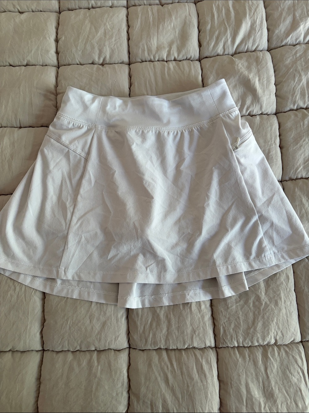 all in motion White Girls' Athletic Skort with Built-In Shorts